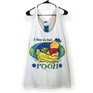 Disney Winnie the Pooh print cruise tank dress